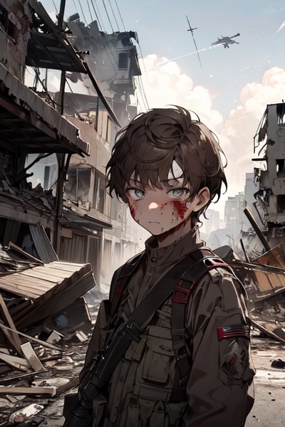 A Child Turned Into A Soldier